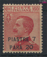 Italienische Post Levante 52 Postfrisch 1922 Aufdruckausgabe (9677202 - Emisiones Generales