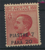 Italienische Post Levante 52 Postfrisch 1922 Aufdruckausgabe (9677204 - Algemene Uitgaven