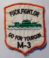 Ecusson/patch Vietnam US Navy Fight Or Go For Your Gun - Ecussons Tissu