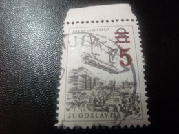 Jugoslavija - Drvna Industrija - Val 8 Surcharge 5 - Brun - Oblitéré - - Used Stamps