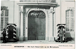 Antwerpen Het Huis Osterrieth Op De Meirplaats - Antwerpen