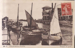 Palavas Les Flots Barques De Peche  Carte Postale Animee    1938 - Palavas Les Flots
