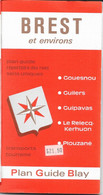 Plan Guide Blay: Brest Et Environs: Gouesnou, Plouzane... - Renseignements Transports, Tourisme, Répertoire Des Rues - Otros & Sin Clasificación