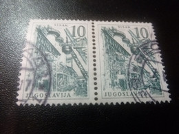 Jugoslavija - Sisak - Val 10 - Vert - Double Oblitérés - - Used Stamps