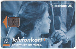 SWEDEN A-941 Chip Telia - People, Woman - Used - Sweden
