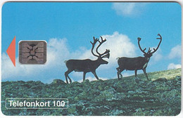 SWEDEN A-945 Chip Telia - Animal, Reindeer - Used - Sweden