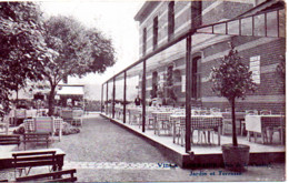 VILLA LORRAINE  BOIS DE LA CAMBRE  JARDIN ET TERRASSE - Cafés, Hôtels, Restaurants