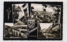 6540 SIMMERN, Simmerbach, Hunsrück - Höheneisenbahn, Schinderhannes Turm..., 1961 - Simmern