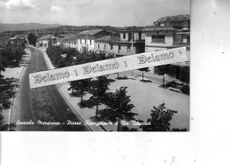 ABRUZZO -- AQUILA E PROV. -- SCURCOLA MARSICANA  Alt 710 --  PIAZZA RISORGIMENTO E VIA TIBURTINA - Avezzano