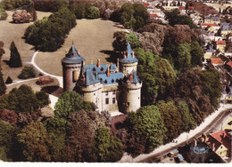 COMBOURG LE CHATEAU ET SON PARC VUE AERIENNE (dil10) - Combourg