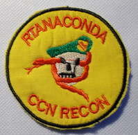 Ecusson/patch US Vietnam - Recon Team Anaconda - CCN - Ecussons Tissu