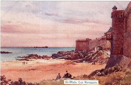 St MALO. Les Remparts.   E. LESSIEUX - Lessieux