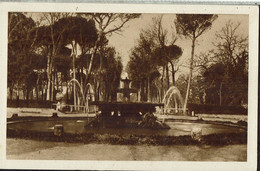 ROMA - Villa Umberto - Fontana Dei Cavalli Marini - Rif. 277 PI - Parks & Gärten