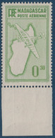 FRANCE Colonies Madagascar Poste Aérienne N°1* Vert Unicolore 0 50 Projet De Faciale Non Adoptée Et Sans Rouge Signé RR - Airmail