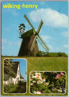 Amrum - Mehrbildkarte 8   Mit Windmühle - Nordseeinsel - Nordfriesland