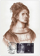 Kyrgyzstan 2021 MC Maxicard  Anniversaries Of Great Personalities Albrecht Dürer Great German Painter Printmaker - Altri