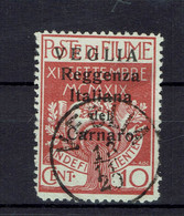 Arbe Et Véglia - 1920 - Surchargé N° 18 Oblitéré - - Arbe & Veglia