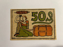 Allemagne Notgel Blumenthal 50 Pfennig - Collections