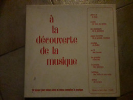 Coffret A La Découverte De La Musique Comprenant 5 Disques - Collections Complètes