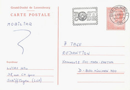 LUXEMBOURG. POSTAL STATIONERY. - Stamped Stationery