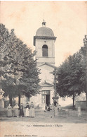 38 - ISERE -CHÂTONNAY - 10160 - L'église Et La Croix - Châtonnay