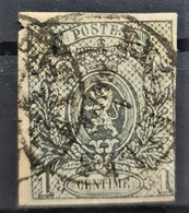 BELGIUM 1866 - Canceled - Sc# 23 - 1866-1867 Coat Of Arms