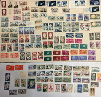 Lot De 143 TIMBRES OBLITERES 1960 à 1965 En Paires Ou Seuls - Used Stamps