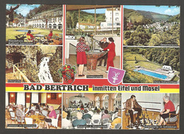 BAD BERTRICH - Picture Postcard With Outdoor Chess Set - Echecs