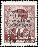 1943, Deutsche Besetzung II. WK Montenegro, 2, Cto - Occupation 1938-45