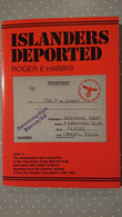 Islanders Deported Roger E Harris - Philatélie Et Histoire Postale