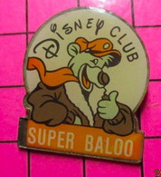 710c Pin's Pins / Beau Et Rare / THEME : DISNEY / SUPER BALOO DISNEY CLUB - Disney