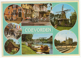 Coevorden - (Drenthe / Nederland) - CON 4 - O.a. Molen, Tjalk - Coevorden