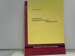 Symposium: Wissenschaftliche Kriminalistik - Diritto