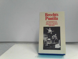 Brechts  Herr Puntila Und Sein Knecht Matti  (suhrkamp Taschenbuch) - Theater & Dans