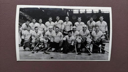 Real Photo. National Hockey Team CCCP Russia. Olympics 1964 - Autres & Non Classés