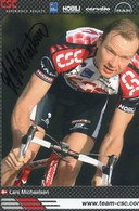 9452 Carte Cyclisme  Lars Michaelsen Dédicacée - Ciclismo