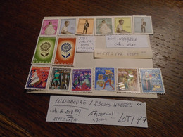 LUXEMBOURG /Timbres Tous NEUFS ** ( 3 Séries COMPLETES) Cote En 2012 =20,00Eur En 2022 ?????  ) +4 Photos Recto*Verso - 1940-1944 German Occupation