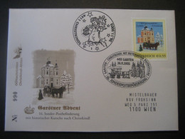 Osterreich- Garsten 26.11..2005 Von Der 16. Sonderpostbeförderung Mit Postkutsche Garsten - Christkindl - Storia Postale