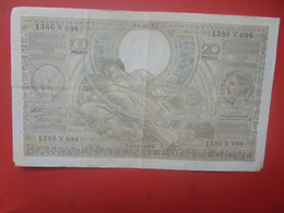 BELGIQUE 100 FRANCS 1934 (Date Moins Courante) Circuler (B.18) - 100 Francos & 100 Francos-20 Belgas