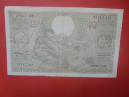 BELGIQUE 100 FRANCS 17-10-1935 (Date Moins Courante) Circuler (B.18) - 100 Francs & 100 Francs-20 Belgas