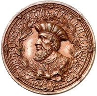 PORTUGAL. MEDALLA IV CENTENARIO DESCUBRIMIENTO DE LAS YNDIAS. 1.898. BRONCE MEDAL - Royaux / De Noblesse