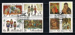 Rossija 1992 Yv. 5967/70, 5971/74 (o) Used - Usati