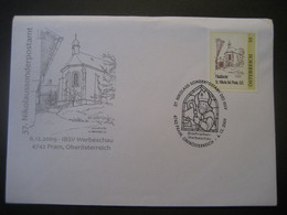 Osterreich- Pers.BM Filialkirche St. Nikola Bei Pram Vom 37. Nikolaussonderpostamt - Persoonlijke Postzegels