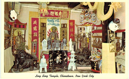 Amérique - Etats-Unis - New York Ling Sing Temple - Chinatown - Chiese