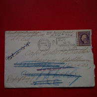 LETTRE ETATS UNIS SAN FRANCISCO POUR FRANCE CORPS EXPEDITIONARY FORCE CAPITAINE DONALDSON 1918 - Storia Postale