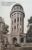 AK - Dresden - König-Albert-Park Turm Auf Wolfshügel (Entwurf V. Stadtbaurat Prof. H. Erlwein) - Dresden