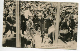 ESPAGNE  Visite Roi Alphonse XIII à Paris Revue De Vincennes Roi Monte à La Tribune  1905 Timb   D04 2020 - Other & Unclassified