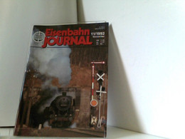 Eisenbahn Journal November 11/ 1992 - Transports