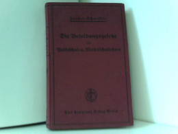 Die Besoldungsgesetze Für Die Volksschul- Und Mittelschullehrer Vom 1. Mai Und 30. April 1928 (BG. G. 125 Und - Rechten