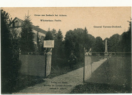 SASBACH - General Turenne Denkmal - Cachet Du Monument, Lire Texte - Sasbach